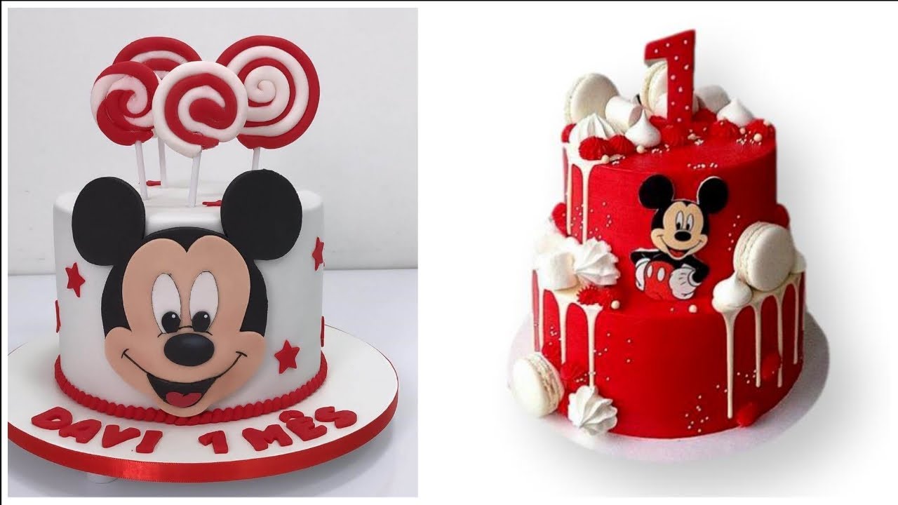 20 Best Mickey Mouse Theme Birthday Cakes || Mickey Mouse Theme Cake Designs 2025