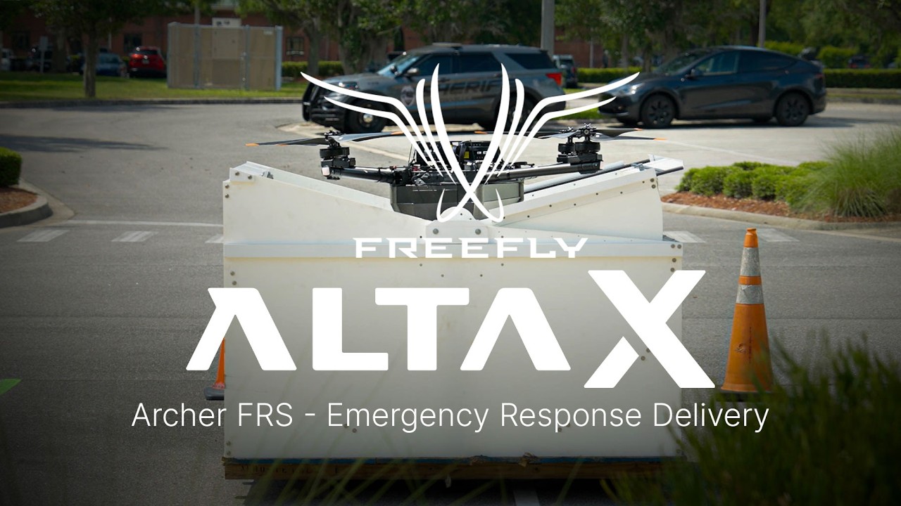 Freefly Case Study - Alta X - Emergency Response Drone Delivery | Archer FRS