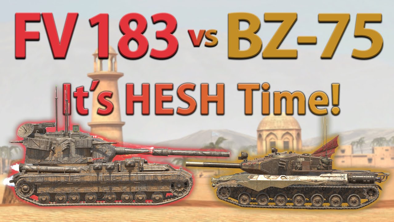WOT Blitz Face Off || FV215b (183) vs BZ-75