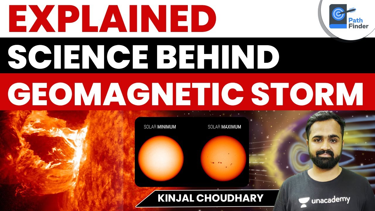 Understanding The Science Behind Geomagnetic Storm | Coronal Mass Ejections | Solar Flares #UPSCCSE