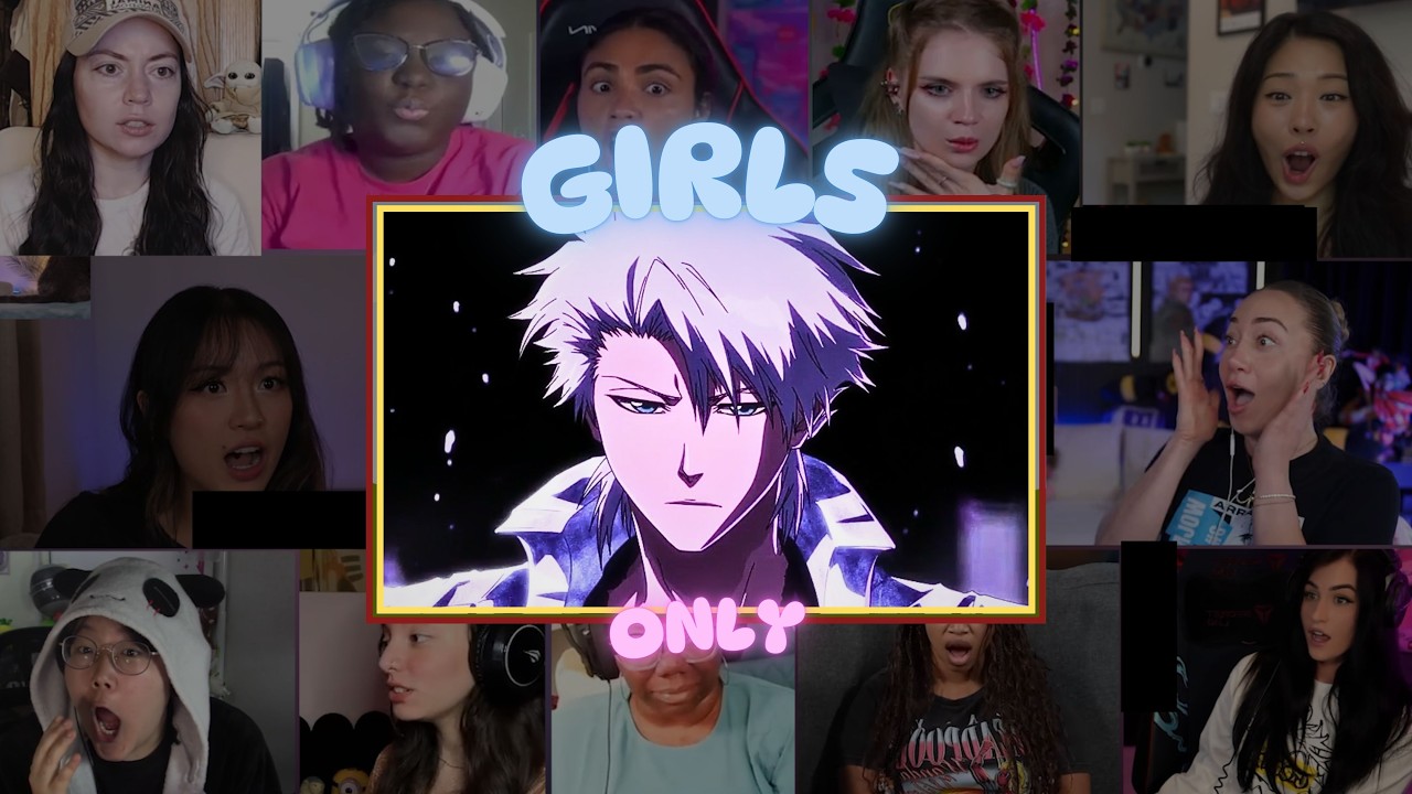 GIRLS ONLY THEY CANT STOP SCREAMING - BLEACH TYBW EPISODE 44 GIRLS REACTION MASHUP | 千年血戦篇