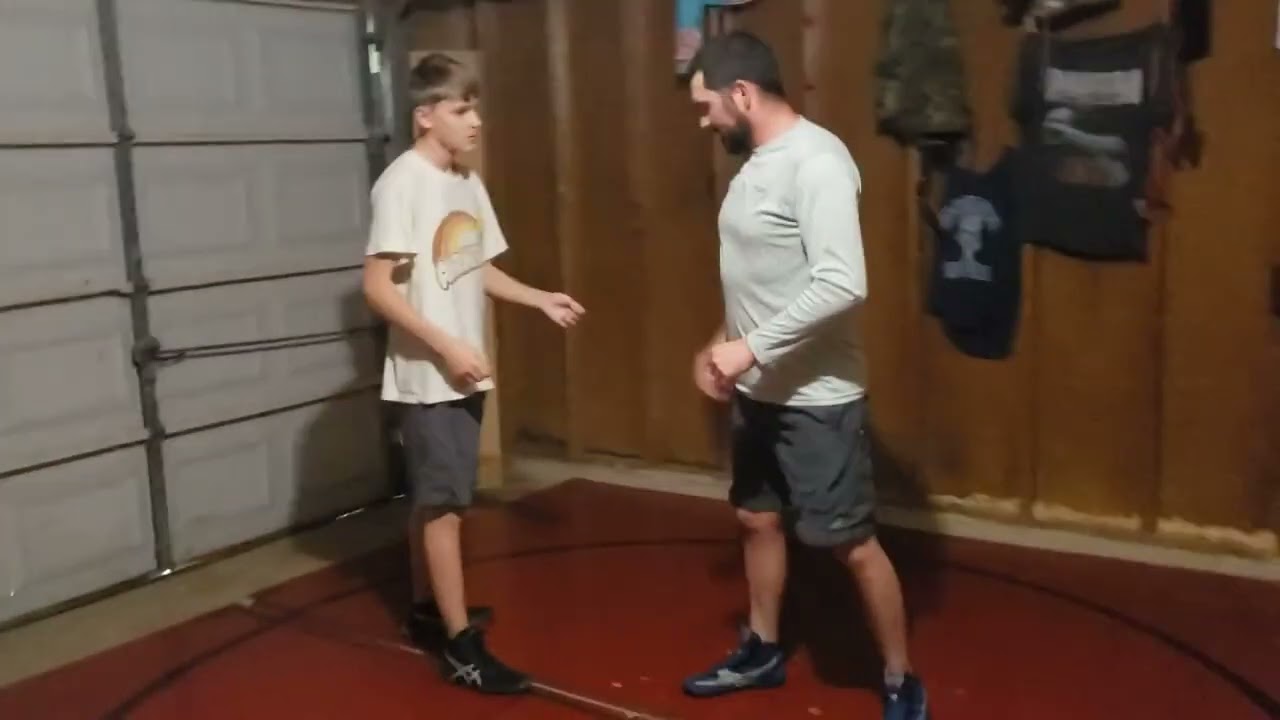 Wrestling practice December 18, 2021. Part 3