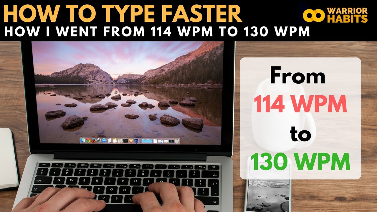How to Type Faster - From 114 to 131 WPM in 2 months.  Deliberate Practice Experiment