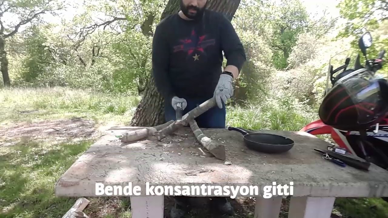 K340 Çelik Bıçak Tanıtım Ve Test.. Hüzünlü Son