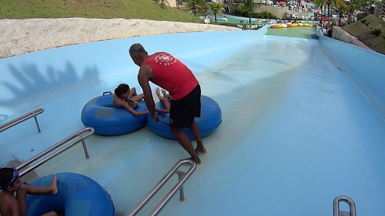 The Yuppie Water Slide at Aldeia das Águas Park Resort