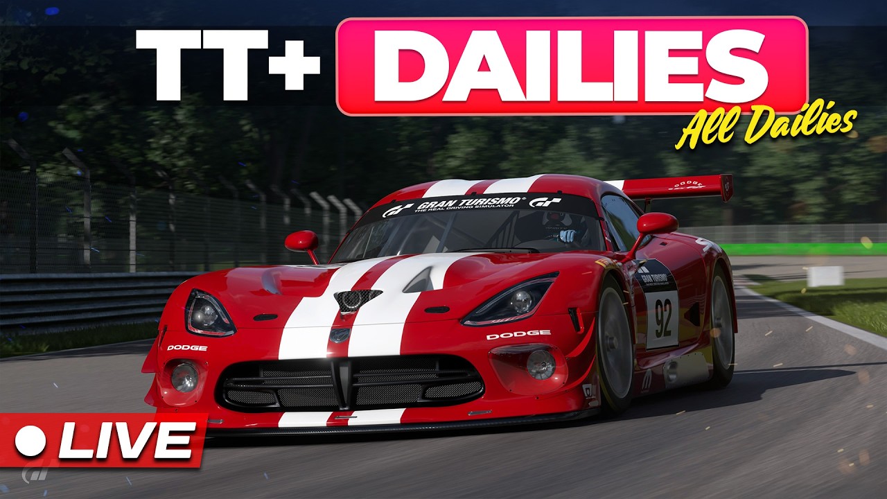 🔴 GT7 | Time Trials & More Daily Racing | Live 🔴