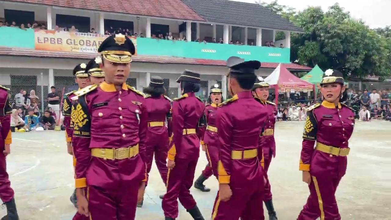 JUARA UMUM LBB GLOBARIS KT25 PASKIBRA SMAN 1 BATUJAYA B (PURNAWARMAN TEAM)