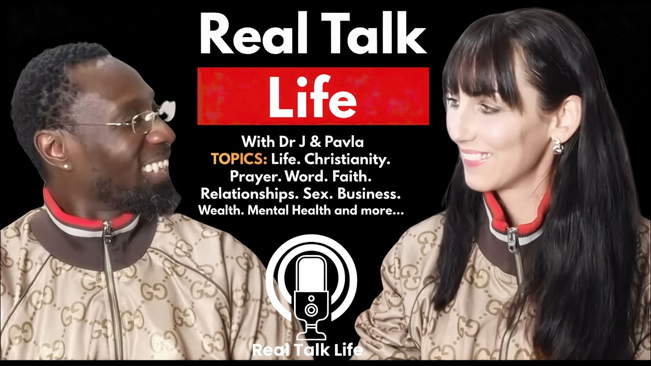 Real Talk Live with Dr J & Pavla where faith meets everyday life. Selah... *Episode 1