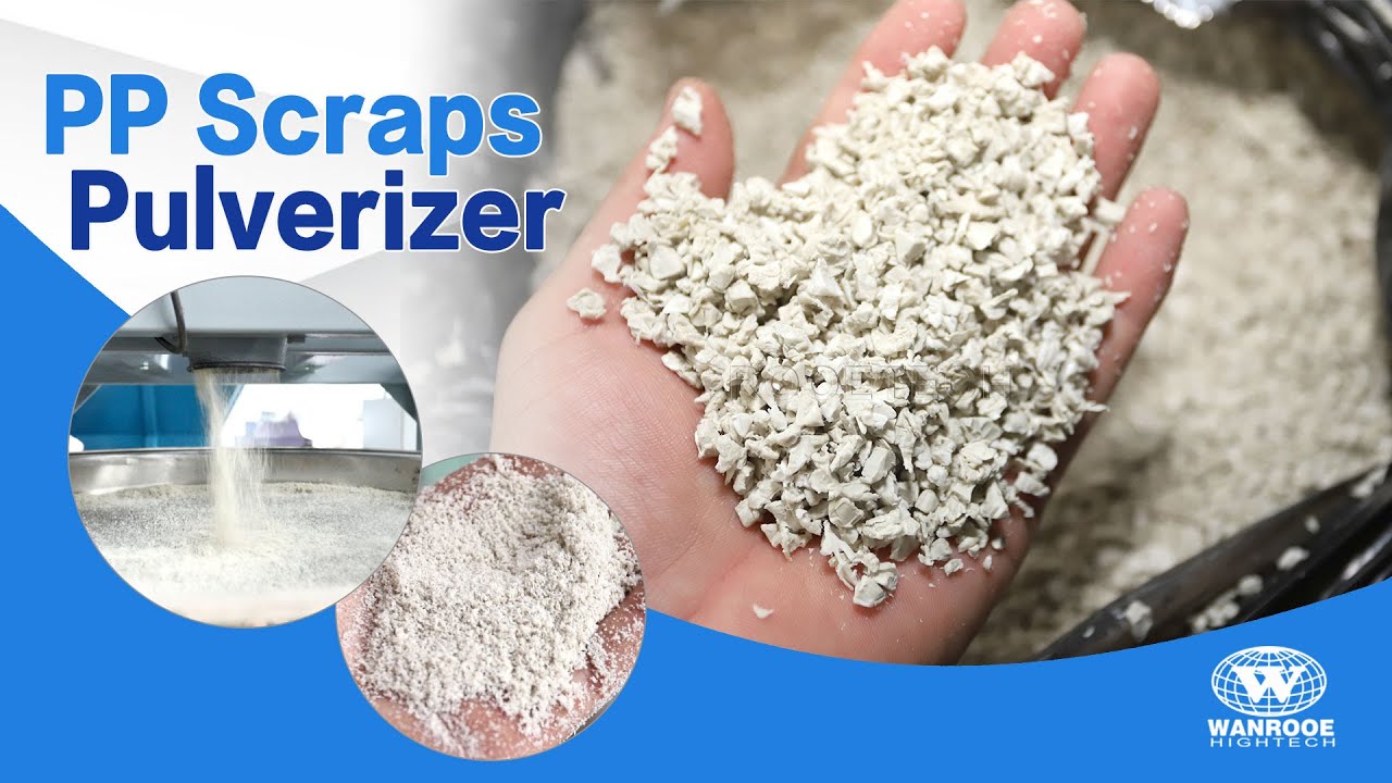 PNMF Series 20-120 Mesh Waste PP Pulverizer PP Milling Machine Plastic Powder Making Machine