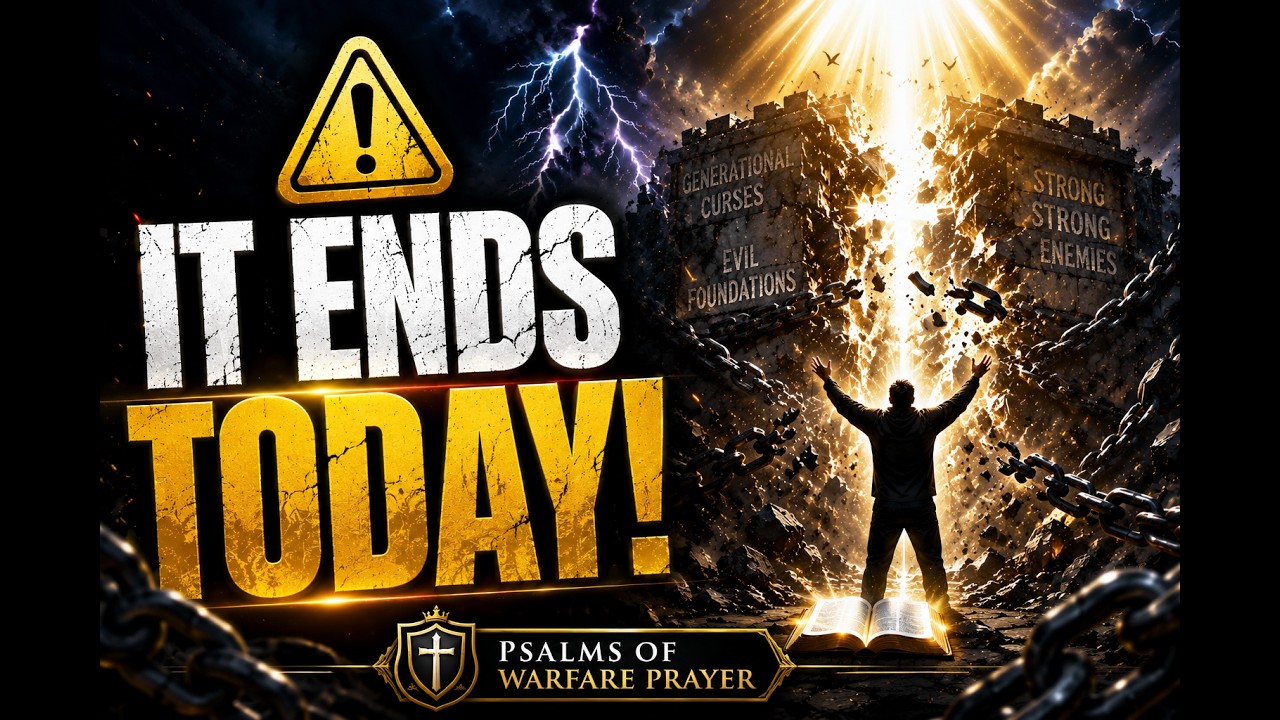 Aggressive Deliverance Prayer Against Generational Curses, Evil Foundations & Strong Enemies