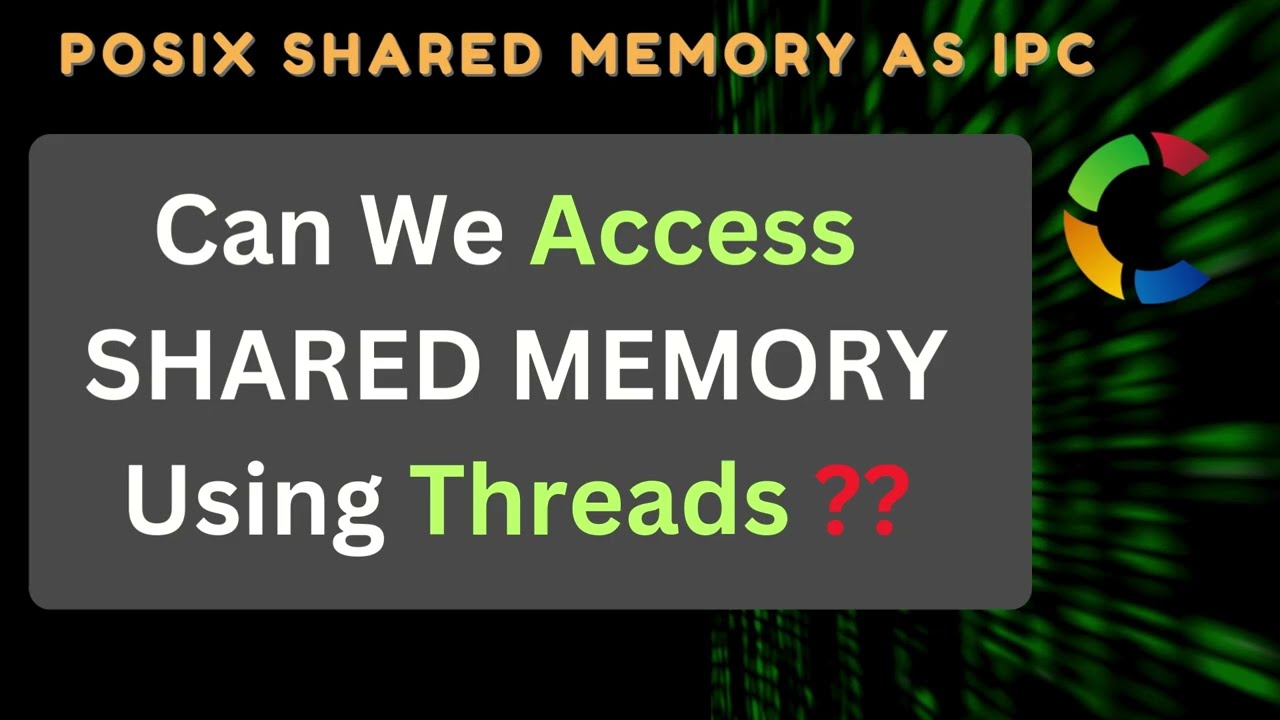 Shared Memory Systems | Shared Memory with Threads in C