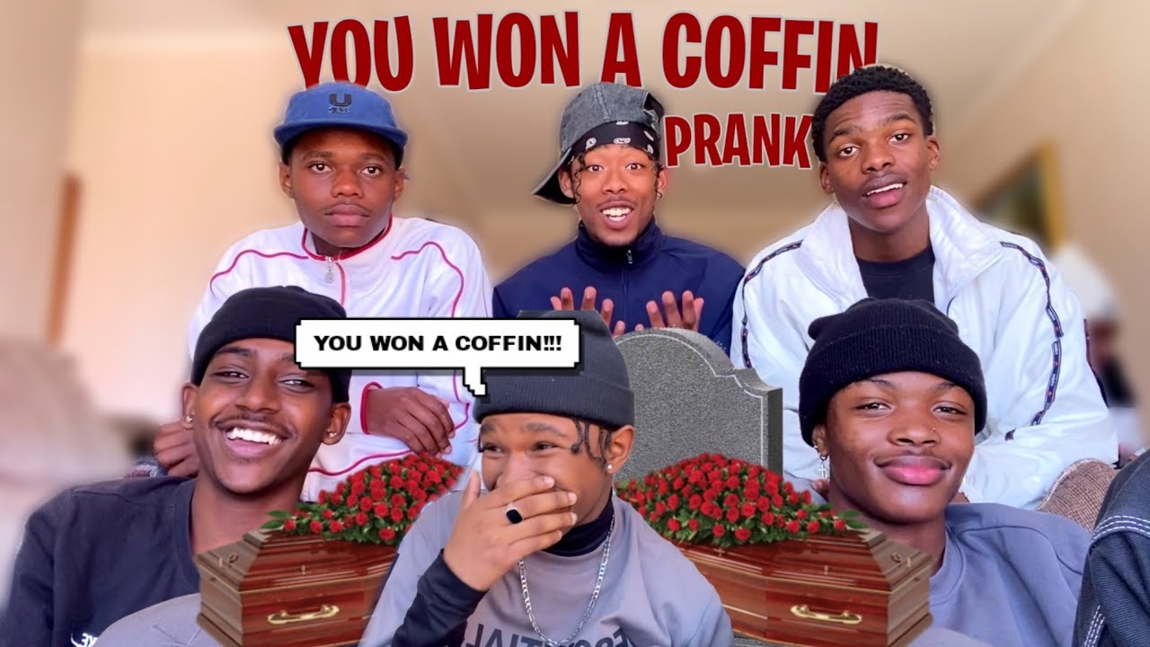 YOU WON A COFFIN!😳🤣 (PRANK ON PARENTS) HILARIOUS**