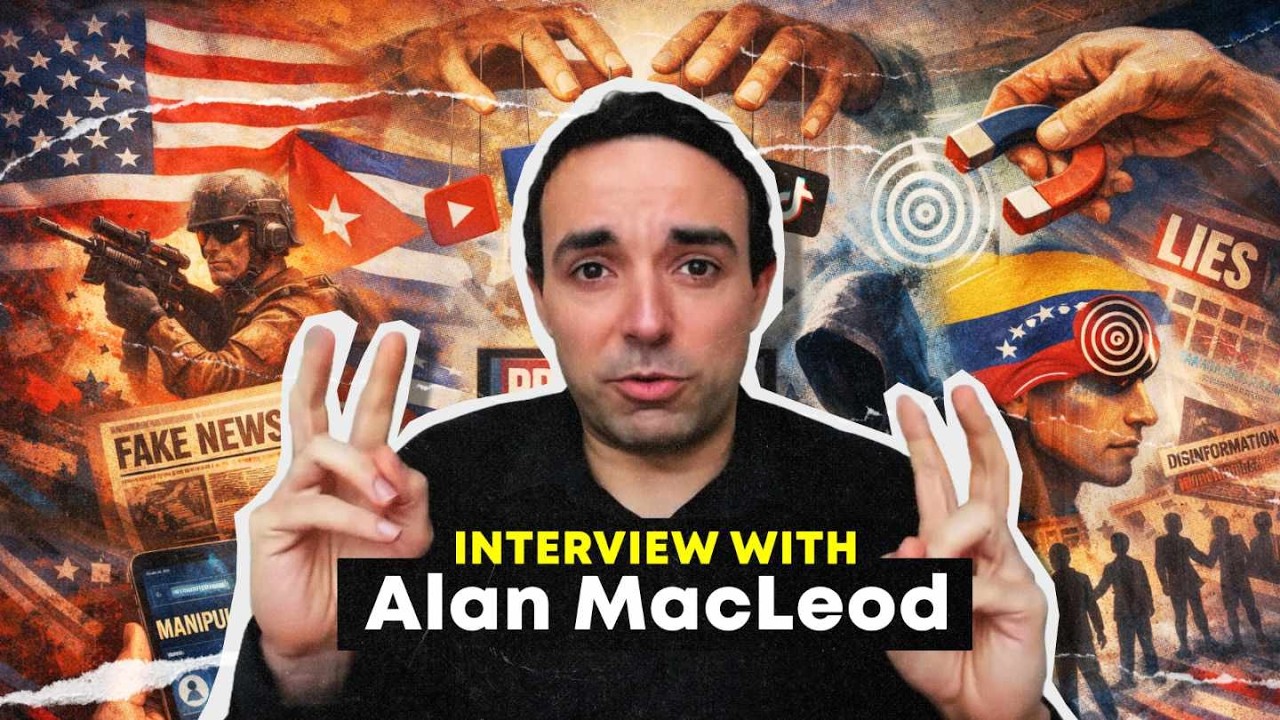 Interview with investigative journalist Alan MacLeod about information warfare