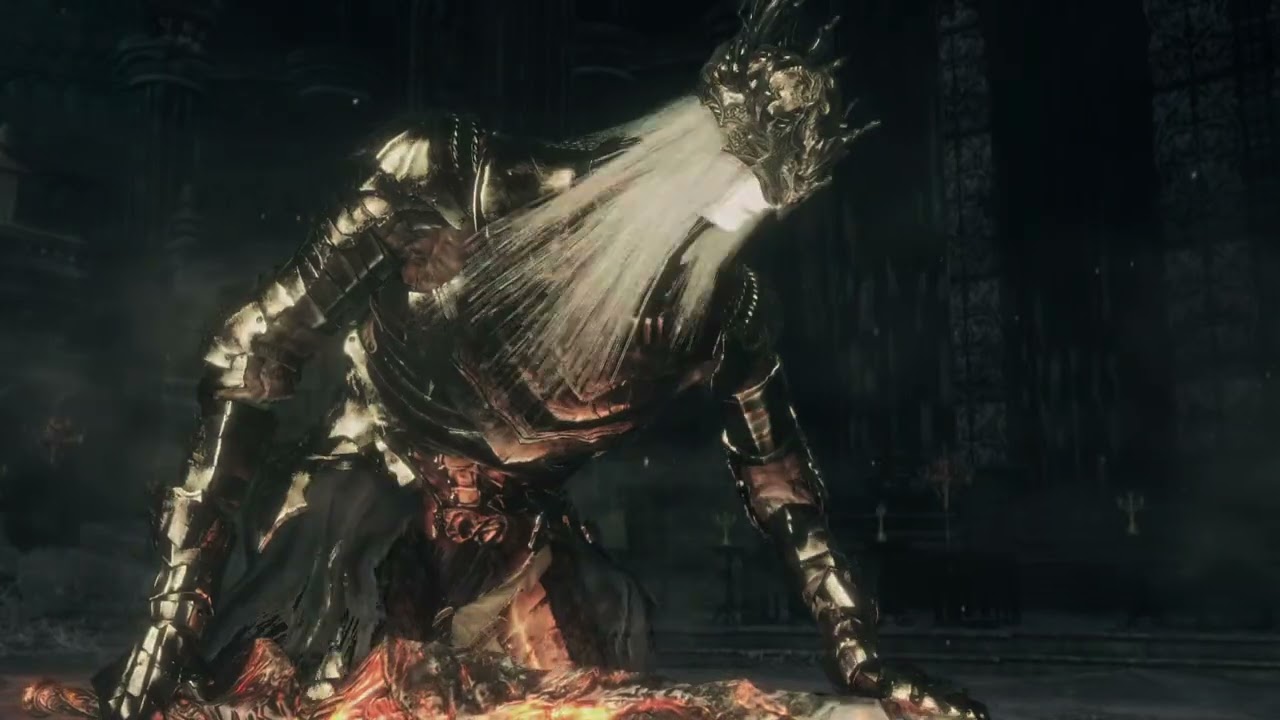 Lothric Knight Greatsword vs Lorian, Elder Prince and Lothric, Younger Prince #darksouls3 