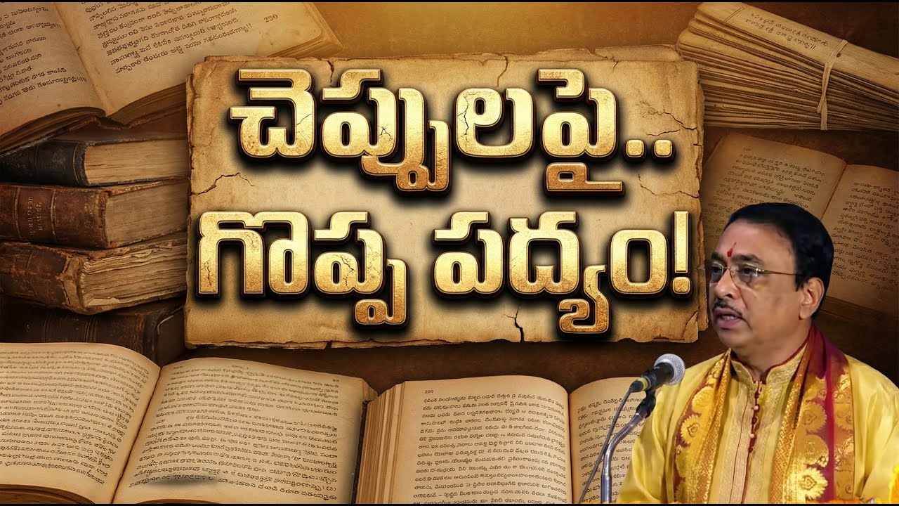 చెప్పులపై జొన్నవిత్తుల చమత్కారం | Jonnavithula Poem on Cheppulu  | Kopparapu Kavula Kalaapeethamu