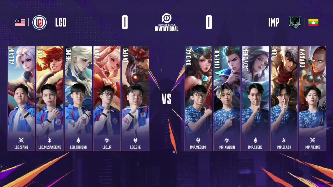IMP VS LGD ပွဲကြည့်ရင်း Rank မှာဘယ်လိုပြန်အသုံးချမလဲ(Honor Of Kings Invitational S2)