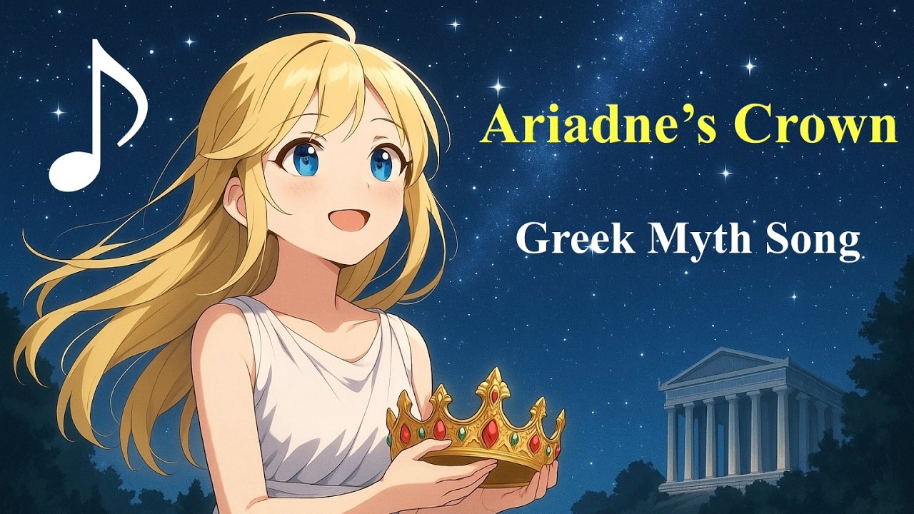 Ariadne&rsquo;s Crown &mdash; The Girl Who Became a Constellation | A Greek Myth Ballad of Love and Stars ✨