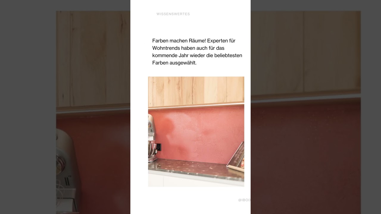 Welche Interieur-Farben sind 2024 angesagt?