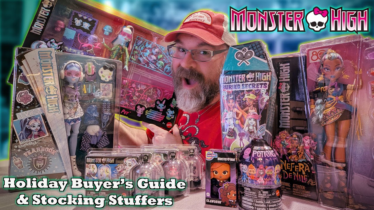 Monster High Frankie Stein Make-A-Monster Pet Playset & More ~ 2025 Holiday Gift Guide