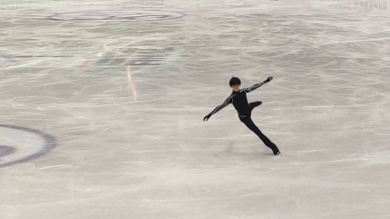 Fancam Yuzuru Hanyu GPF Torino 2019 OP 07.12.19 run through FP