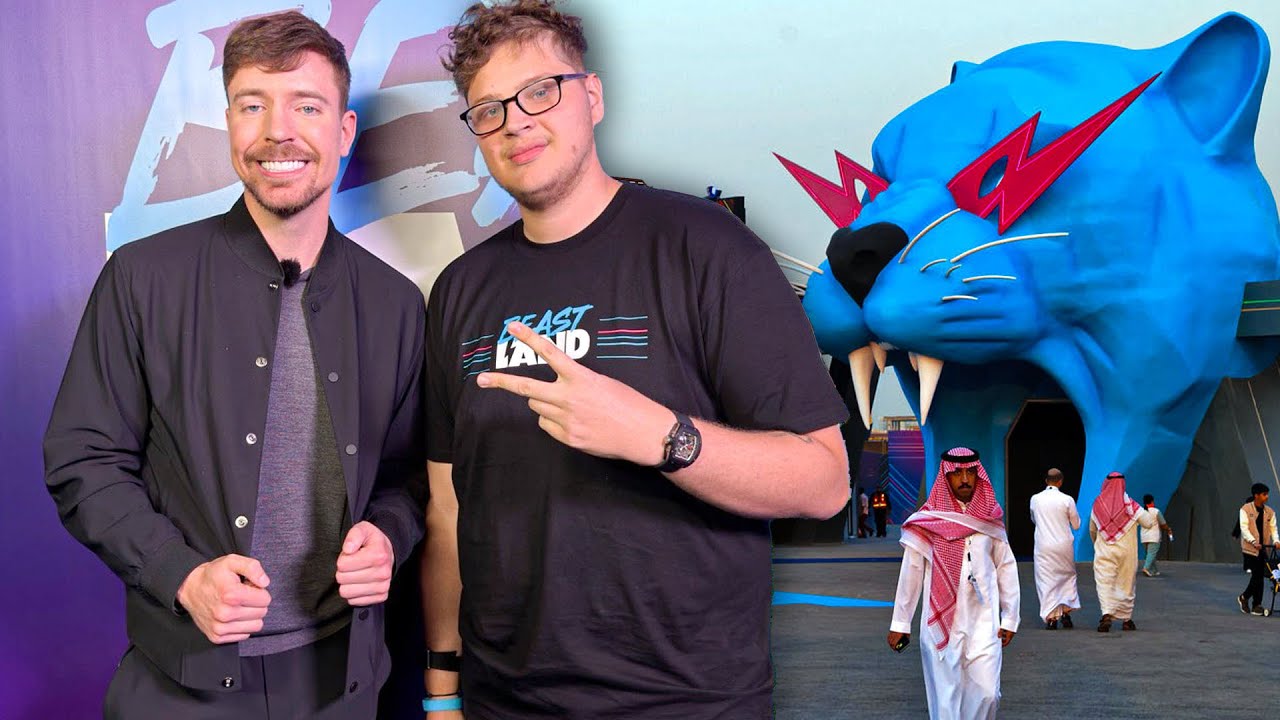 MrBeast invited me to Beast Land in Saudi Arabia