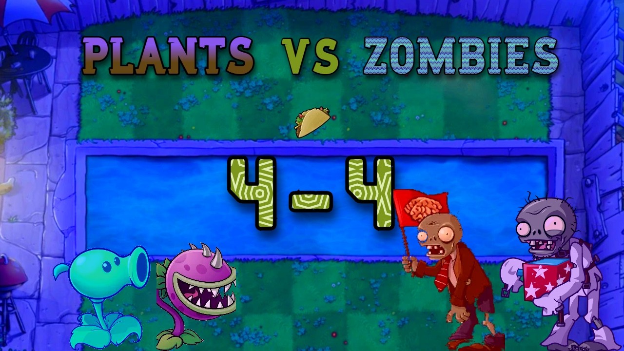 Plants vs. Zombies: Replanted Level 4-4