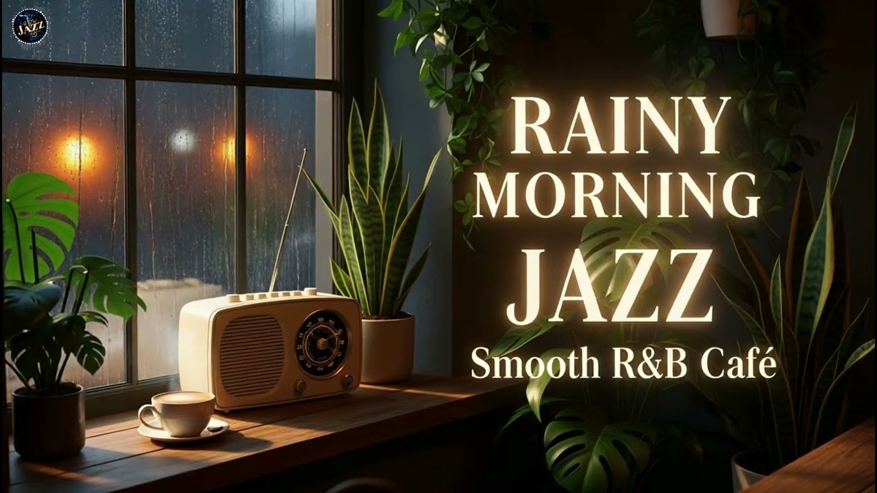 Rainy Morning Jazz Café – Smooth R&B Ambience for Focus & Calm