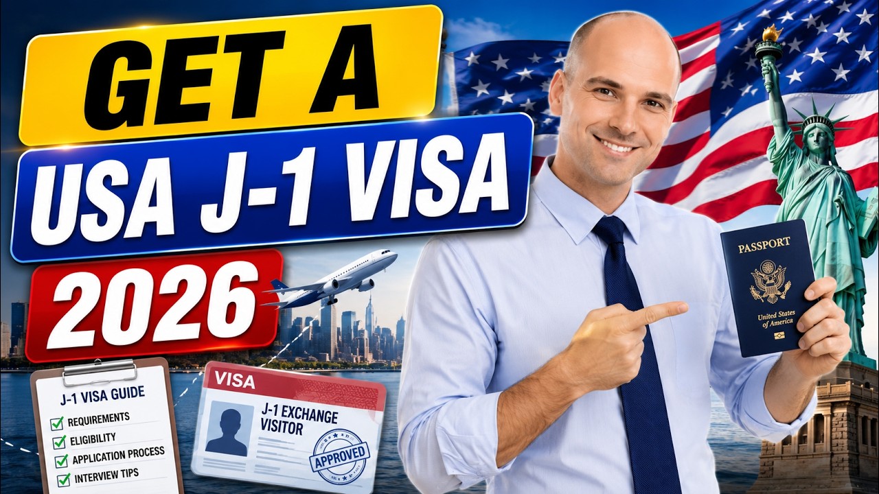 Как получить визу участника программы обмена J-1 в США в 2026 году | Оформление, сроки рассмотрен...