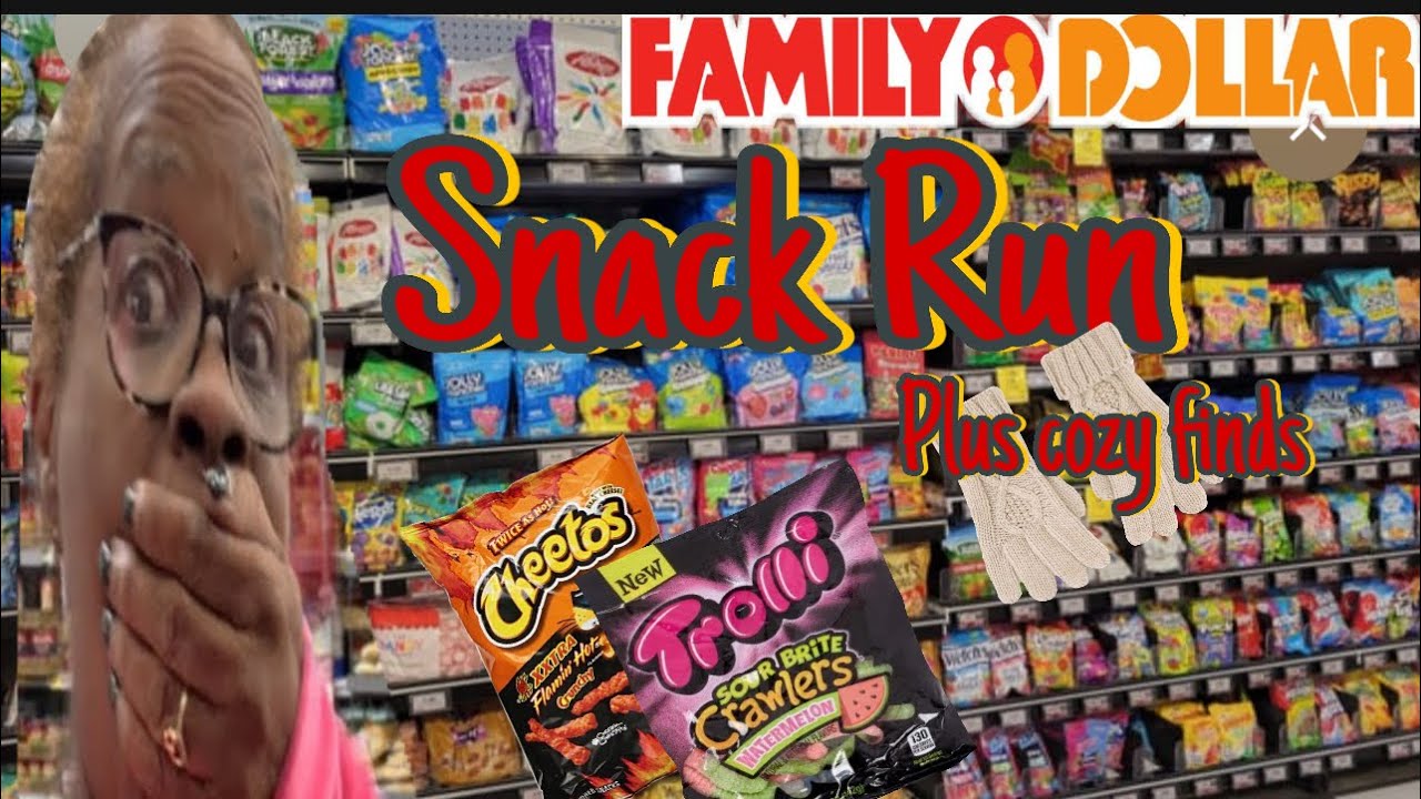 Family Dollar Snack Run Turned Into a Clearance FIND!  PJ’s, Slippers, Winter Gloves & MORE 