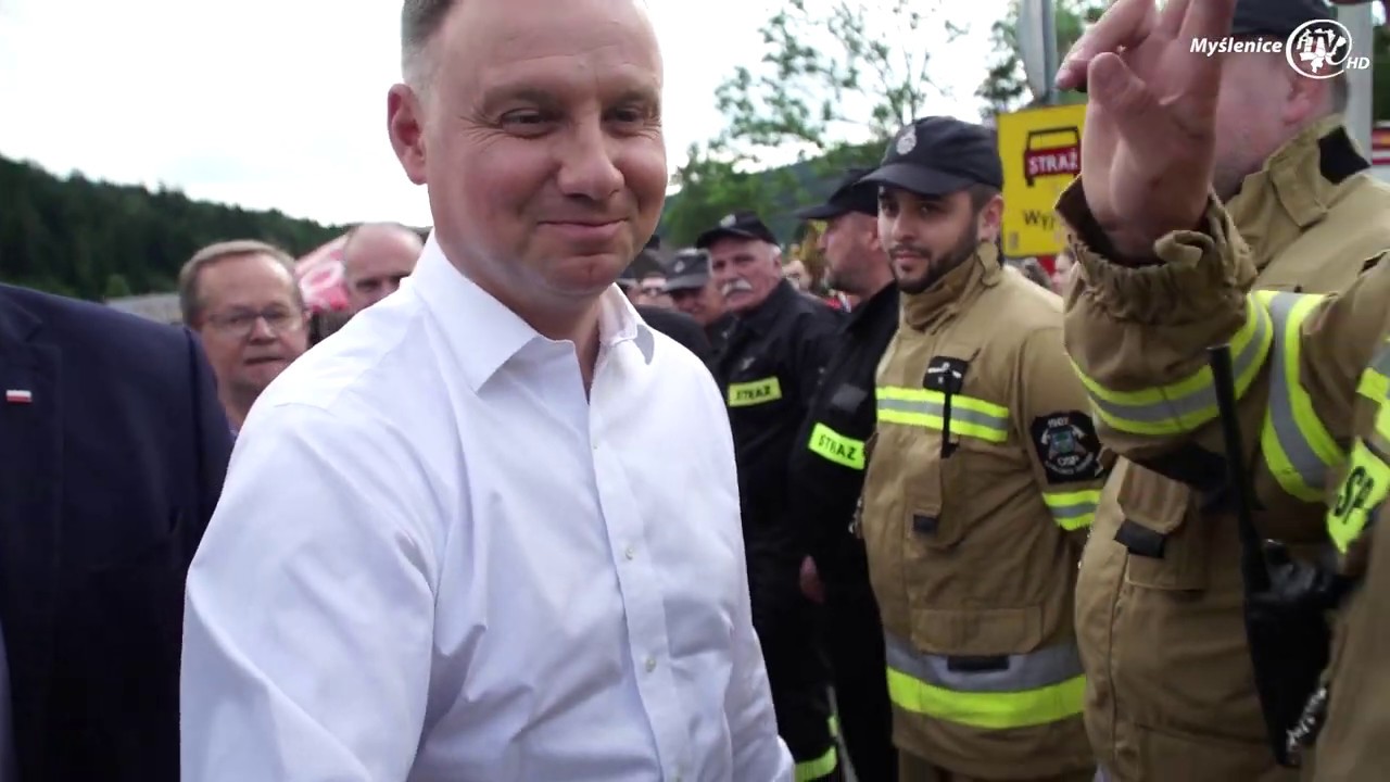 Prezydent Andrzej Duda z wizytą gospodarczą w Myślenicach