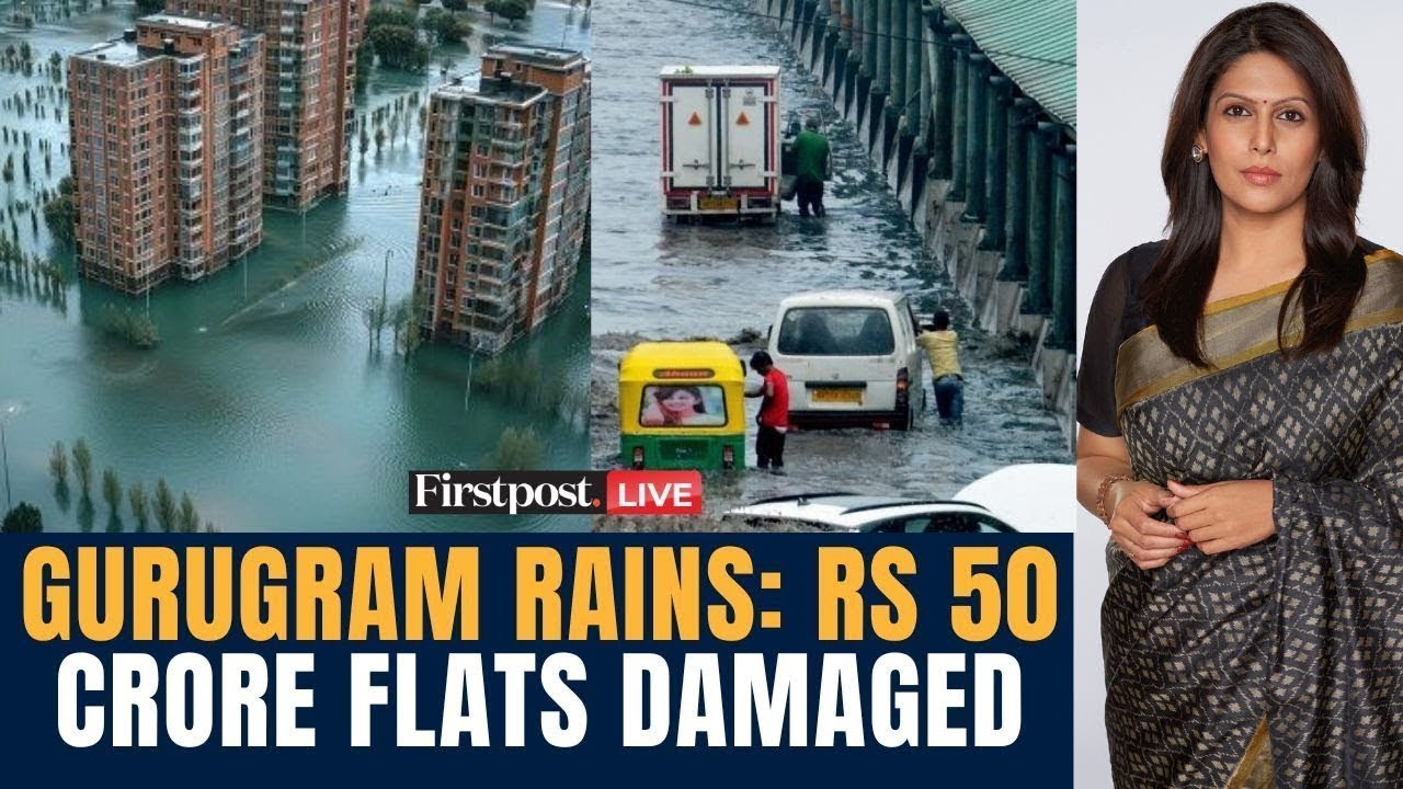 Gurgaon Rain LIVE: Gurugram&rsquo;s Luxury Flats Turn into Pools, Cars Damaged amid Monsoon | Palki Sharma