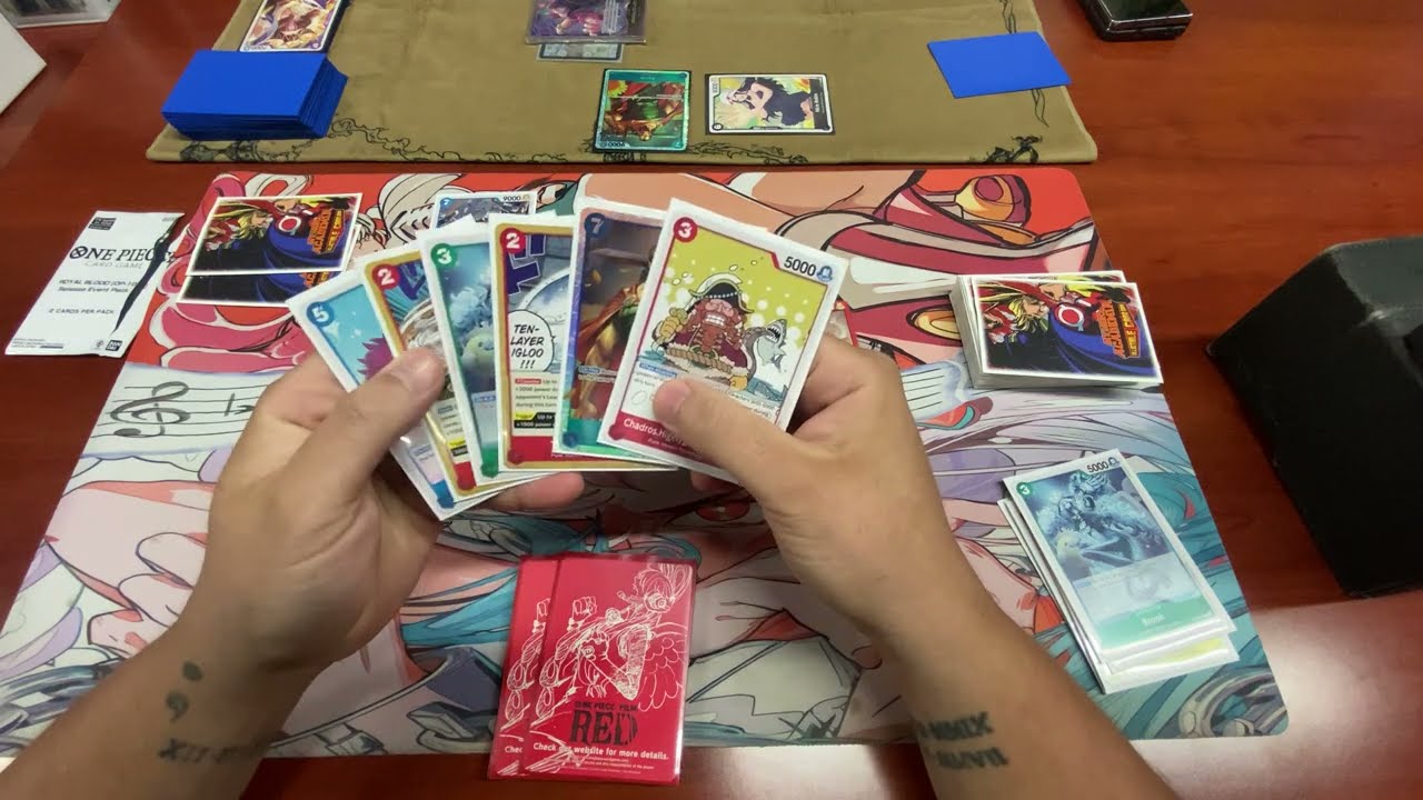 Sanji vs PLuffy OP10 Pre-Release Round 3