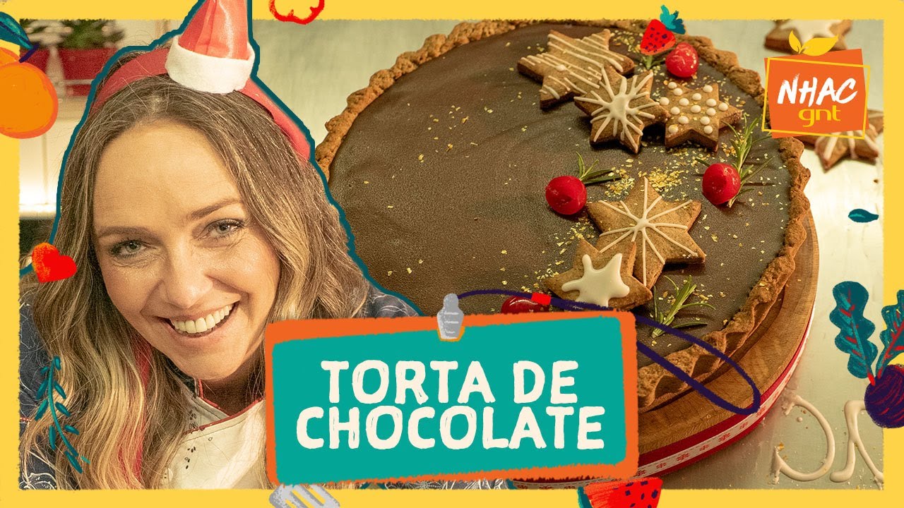 TORTA DE CHOCOLATE com massa de GINGERBREAD | Funcionária do Mês