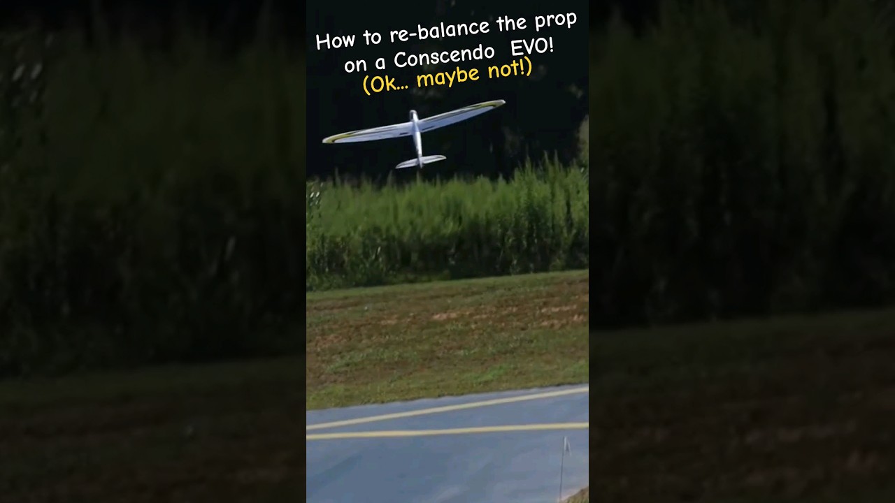 E-flite Conscendo EVO - What NOT to do, LOL! #new #rc #aviation