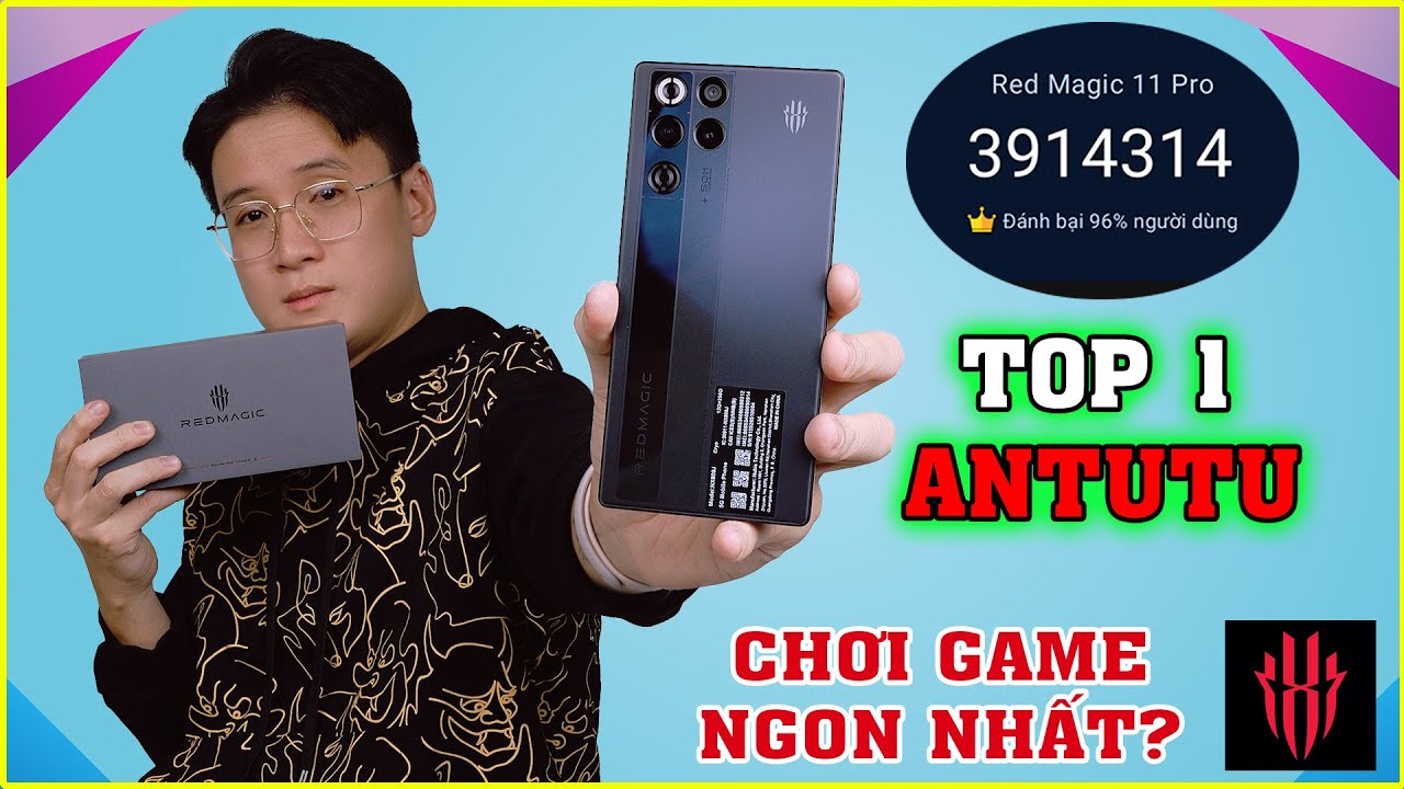 Gần 4 Triệu Điểm AnTuTu! REDMAGIC 11 Pro: Smartphone mạnh nhất thế giới là đây?