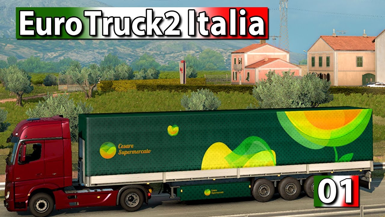 Euro Truck Simulator 2 Italia ► #1 ETS2 Italien DLC Gameplay deutsch german LKW Simulation