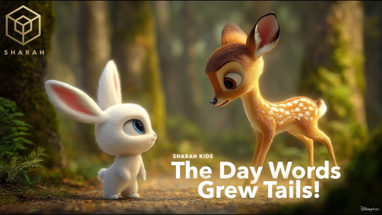 The Day Words Grew Tails 🌿 | Sharah Kids | A Powerful Moral Story About Rumors & Truth