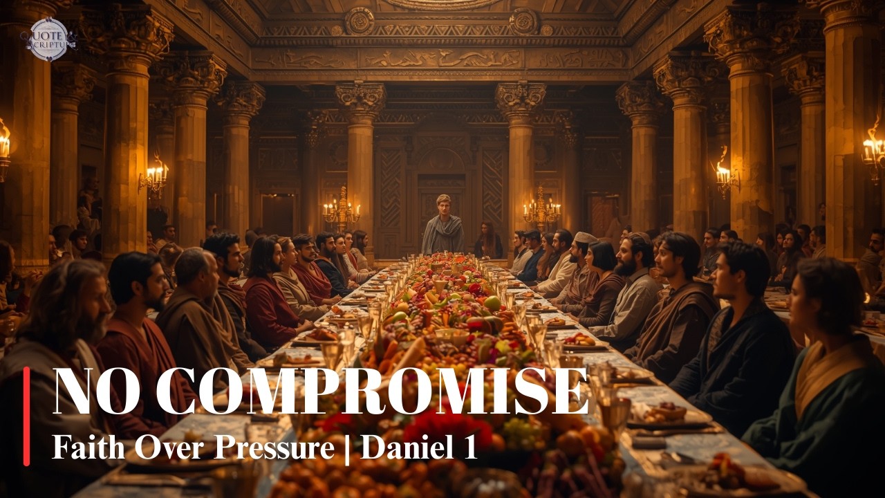 Daniel Refuses the King’s Food: Standing Firm Without Compromise | Bible Reflection