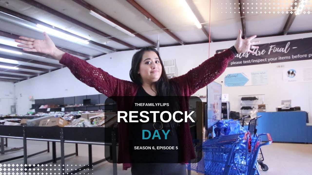 Behind the Scenes of our Liquidation Store: Restock Day Realness | VLOG | S6E5