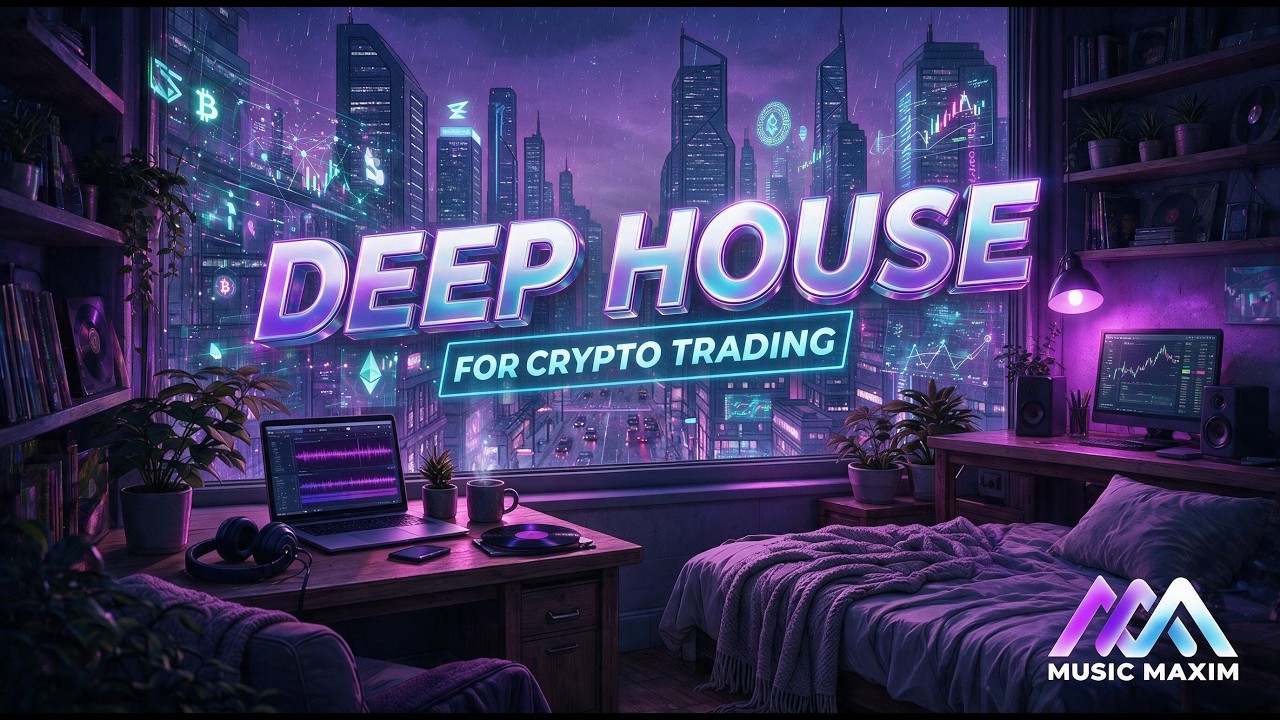 Deep House for Crypto Trading ₿ | Focus Music for Traders & Market Analysis