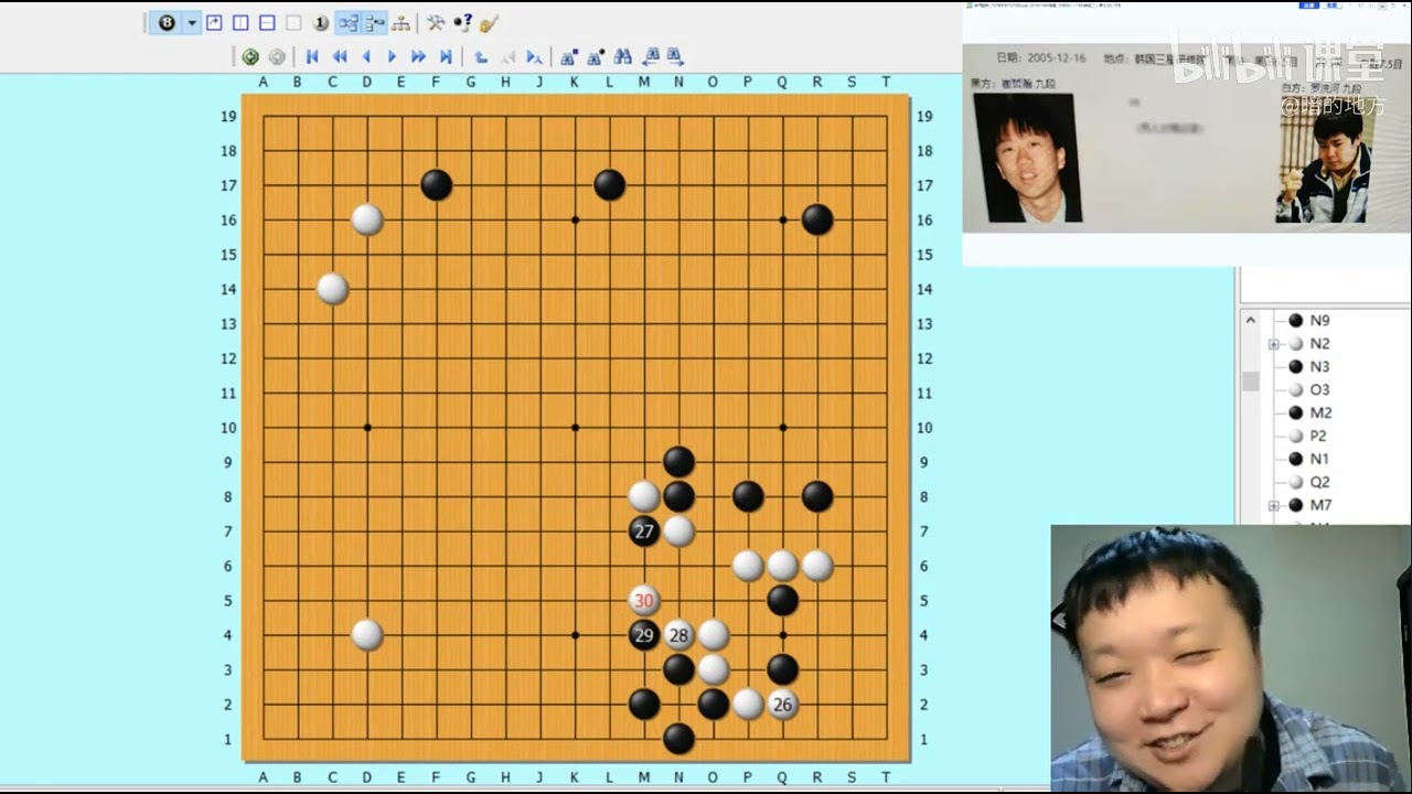 三星杯罗洗河VS崔哲瀚三劫循环神局【彭荃老师围棋回顾神猪罗洗河三星杯的奇幻之旅】