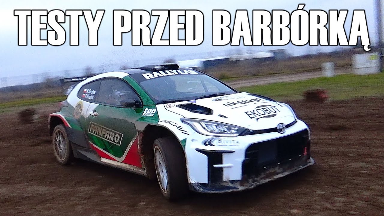 Rajd Barbórka 2024 - Testy Tor Słomczyn (Szeja, Byśki, Sroka, Asunmaa i inni)
