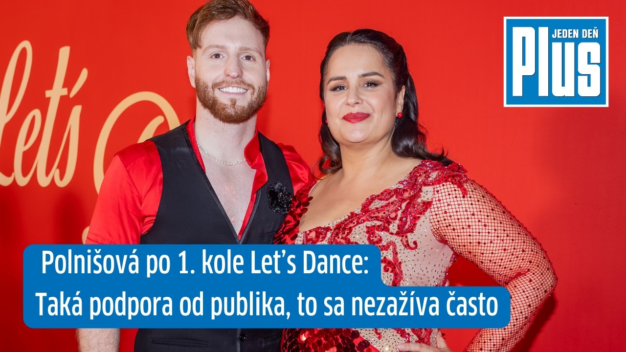 Polnišová po 1. kole Let’s Dance:Taká podpora od publika, to sa nezažíva často