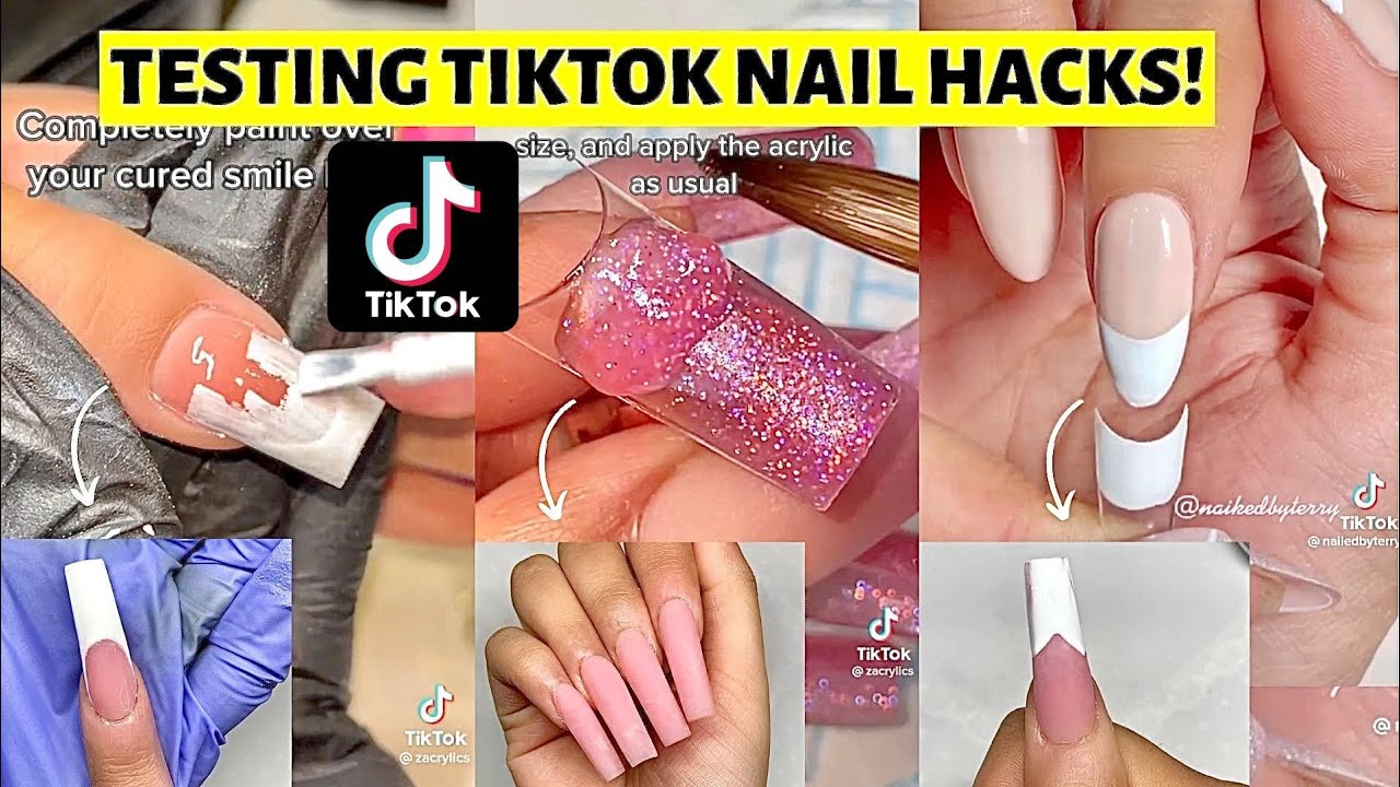 ТЕСТИРОВАНИЕ ЛАЙФХАКОВ ДЛЯ НОГТЕЙ ИЗ TIKTOK | ЛЕГКО + ЭКОНОМИТ ВРЕМЯ!!!