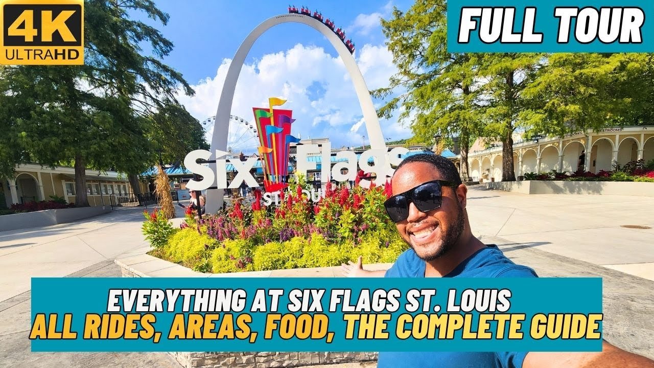 [4K] EVERYTHING at Six Flags St. Louis | All Rides | Areas | POV's | Complete Tour and Tips