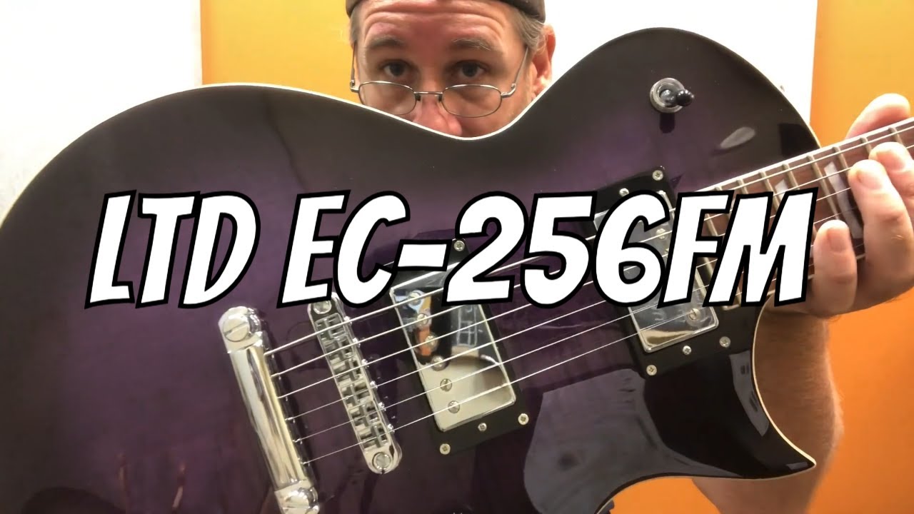 LTD EC-256FM - See Thru Purple Sunburst Demo