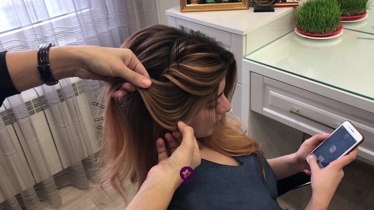 Orxideya Beauty Center (Master class hairstyle, Мастер класс прическа) Gunay Jabrailova