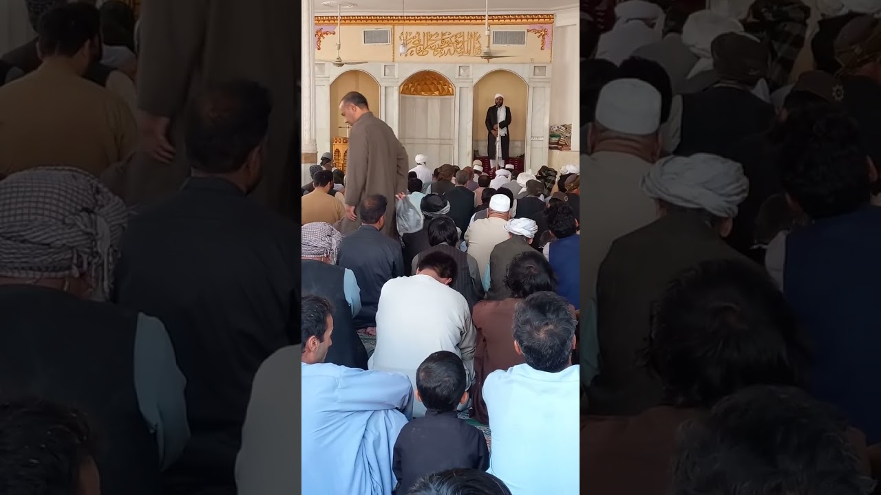 بخشی از خطبه جمعه مولوی آقاصاحب سید حامد گیلانی