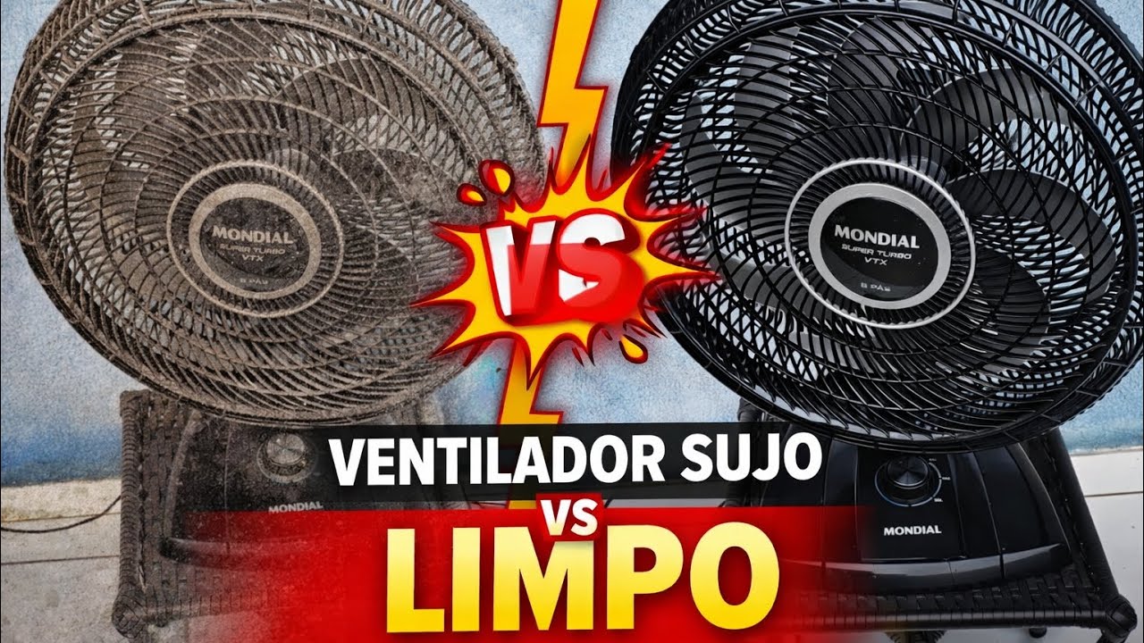 Como  Limpar Ventilador - Aprenda Limpar Seu Ventilador Passo a Passo