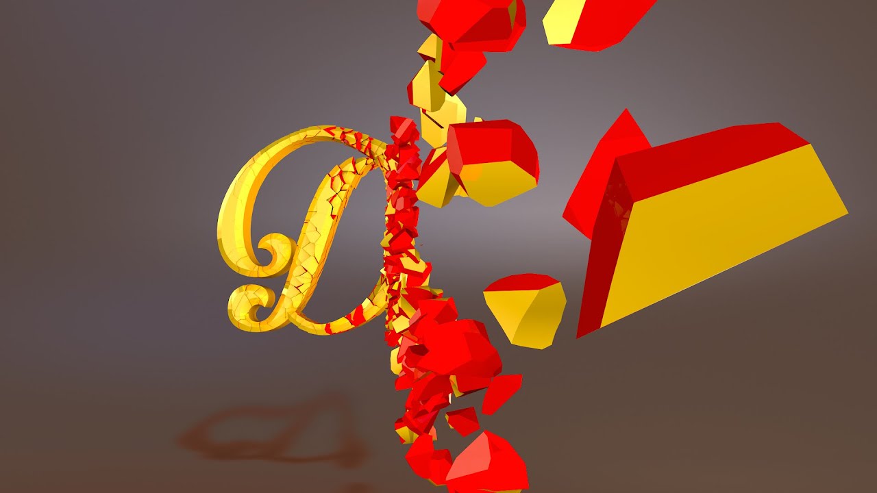 Motion Title in Cinema 4D